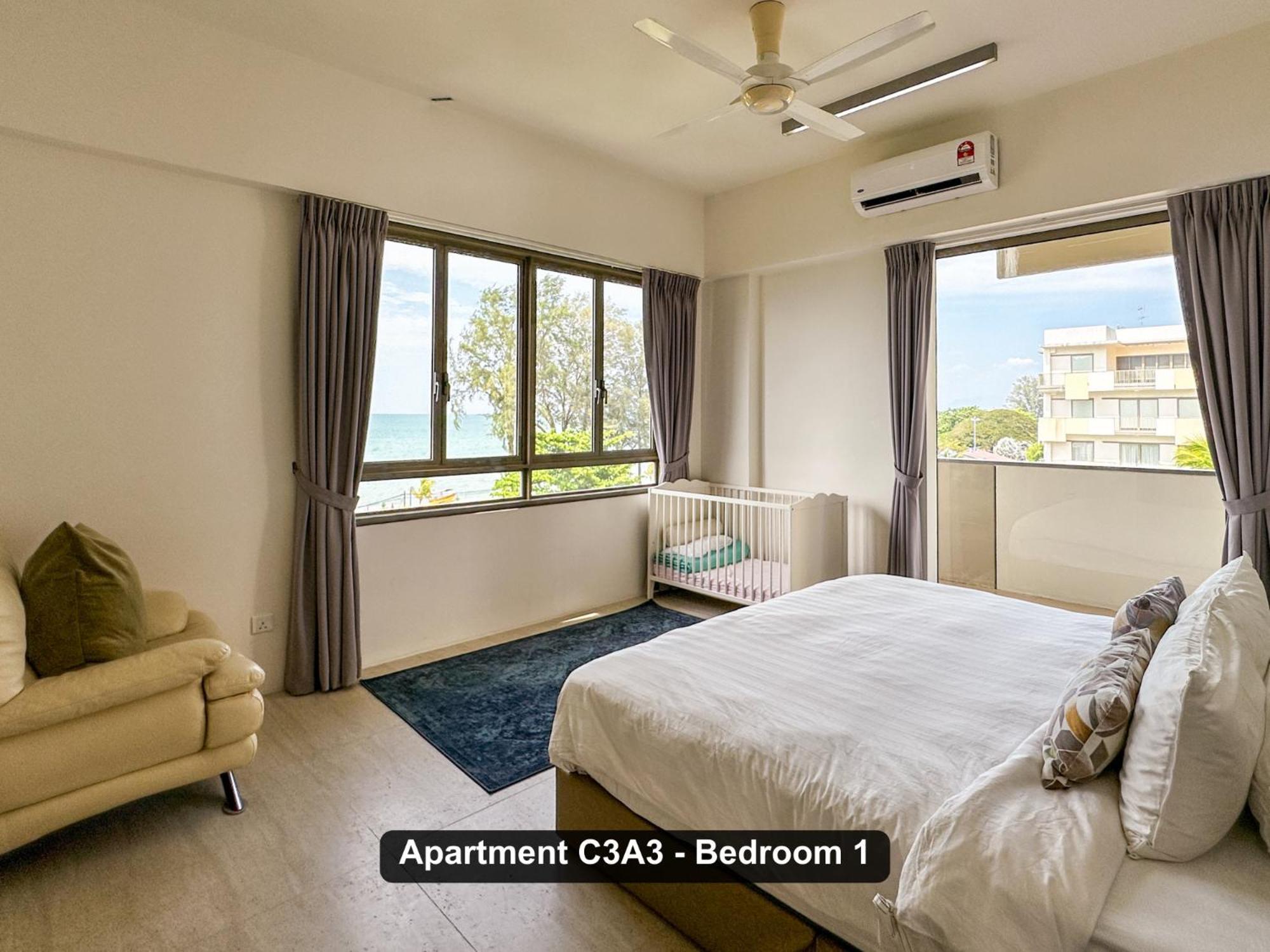 Apartamento By The Sea- Pool And Sea View Batu Ferringhi Exterior foto